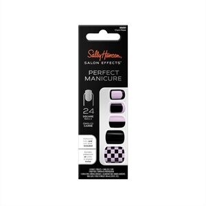 Sally Hansen Salon Effects Press-On Nails - Pink and Black